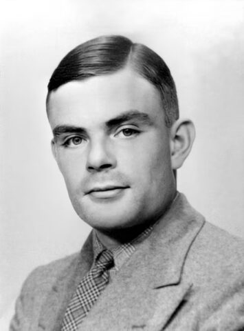 Foto di Alan Turing